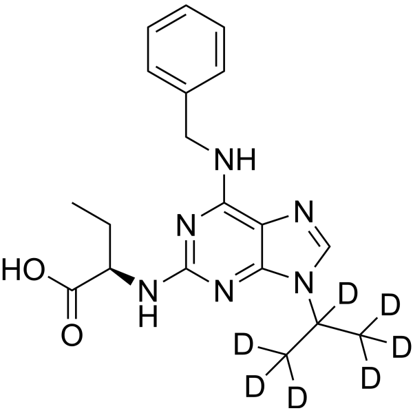 Seliciclib Carboxylic Acid-d7 849108-26-5